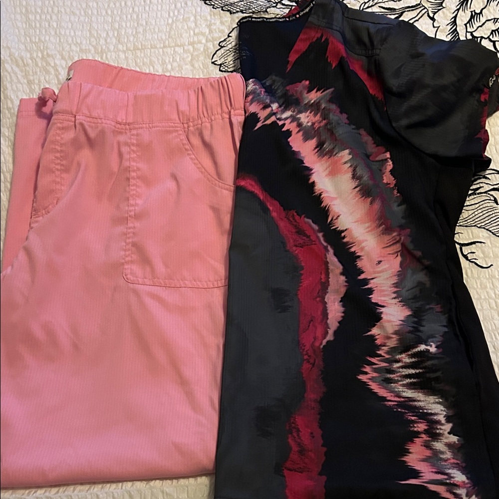 XL Koi Scrub Pink Set.